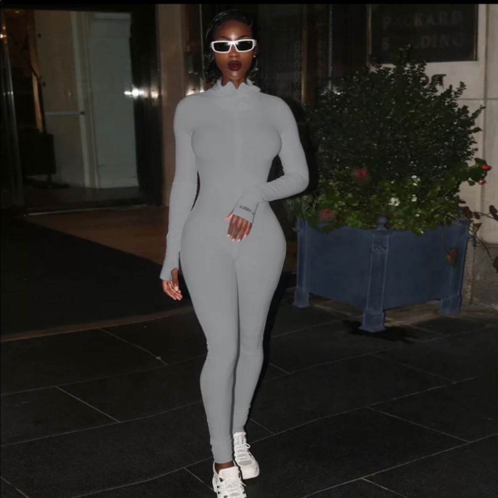 New grey jumpsuit